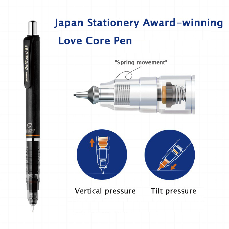 ZEBRA DelGuard Mechanical Penc - Mechanical Pencil 0.3 recension och pris
