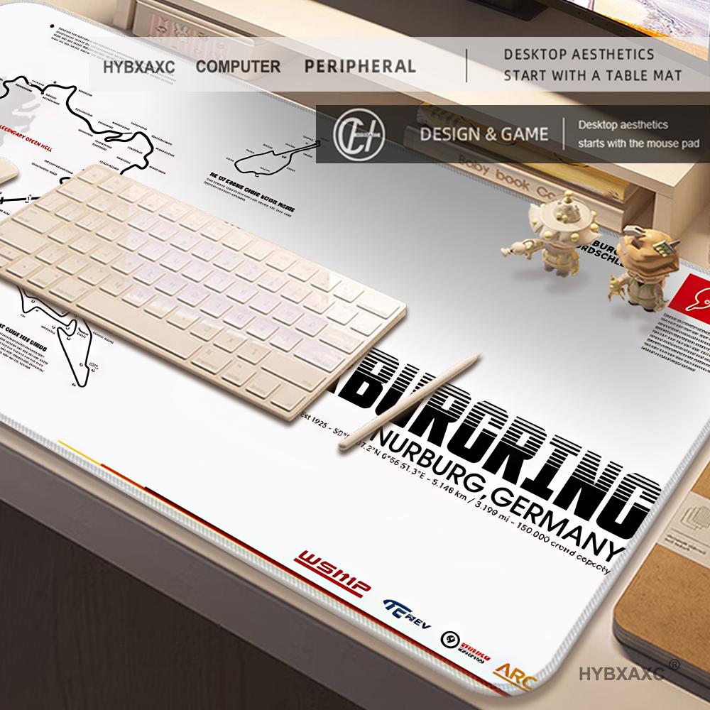 HYBXAXC Nurburgring Nordschlei - Leather Desk Pad recension och pris