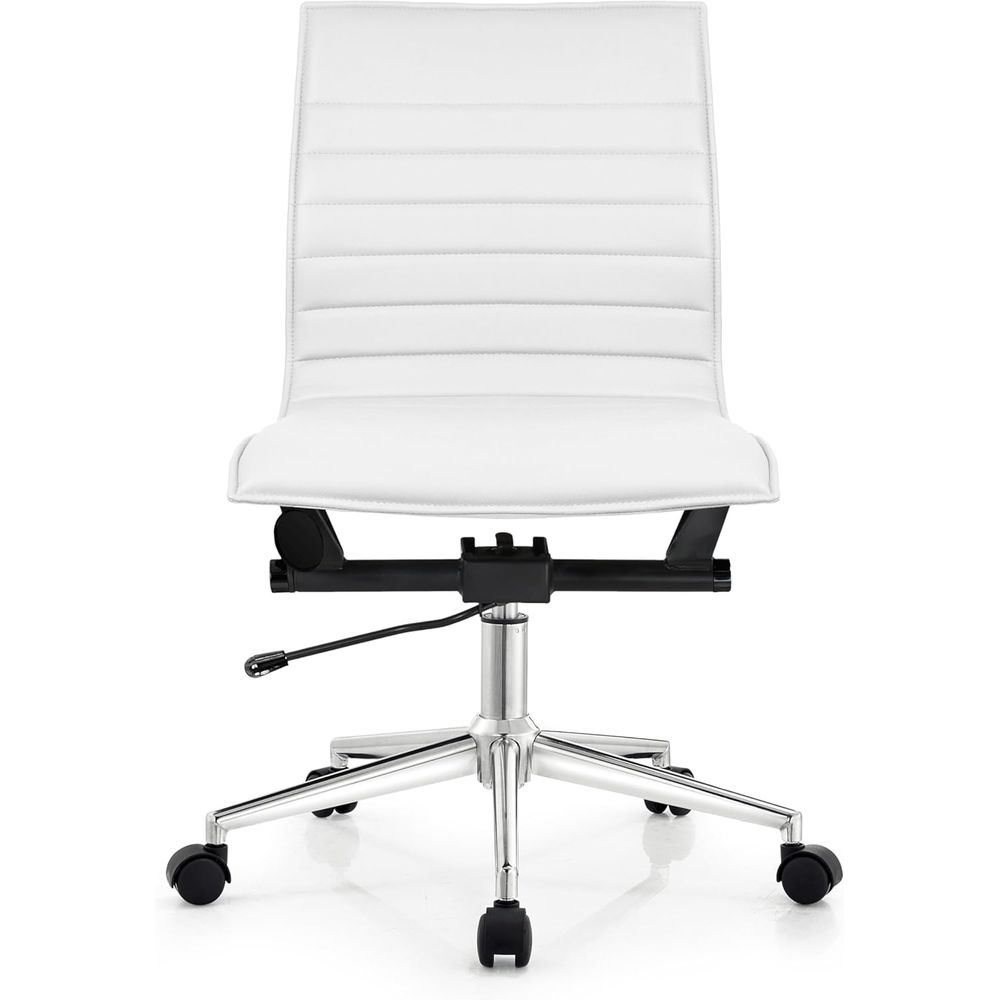 Padded PU Leather Desk Chair w - Leather Desk Pad recension och pris