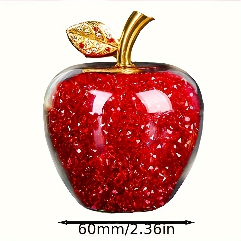 Colors Crystal Apple Paperweig - Paper Weight Crystal recension och pris