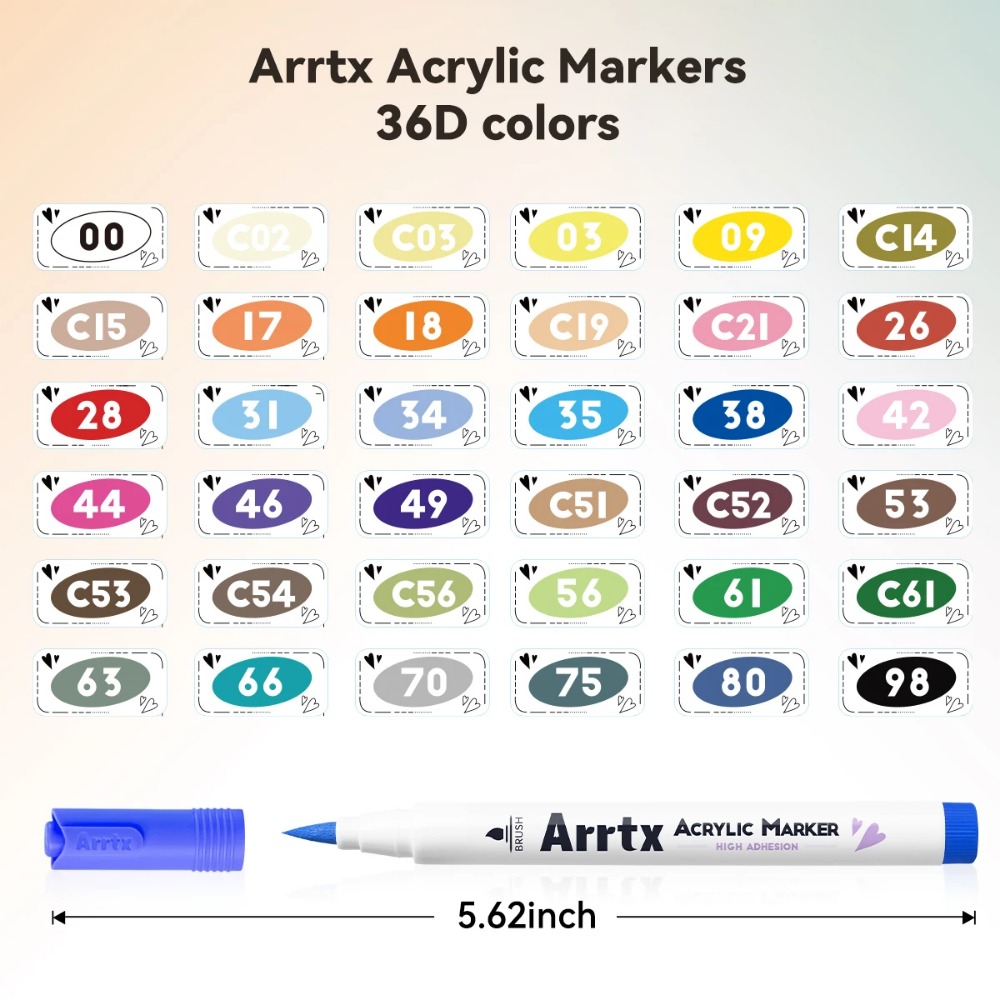 Arrtx 30/36/48/60/90 Colors Ac - Copic Marker Classic recension och pris