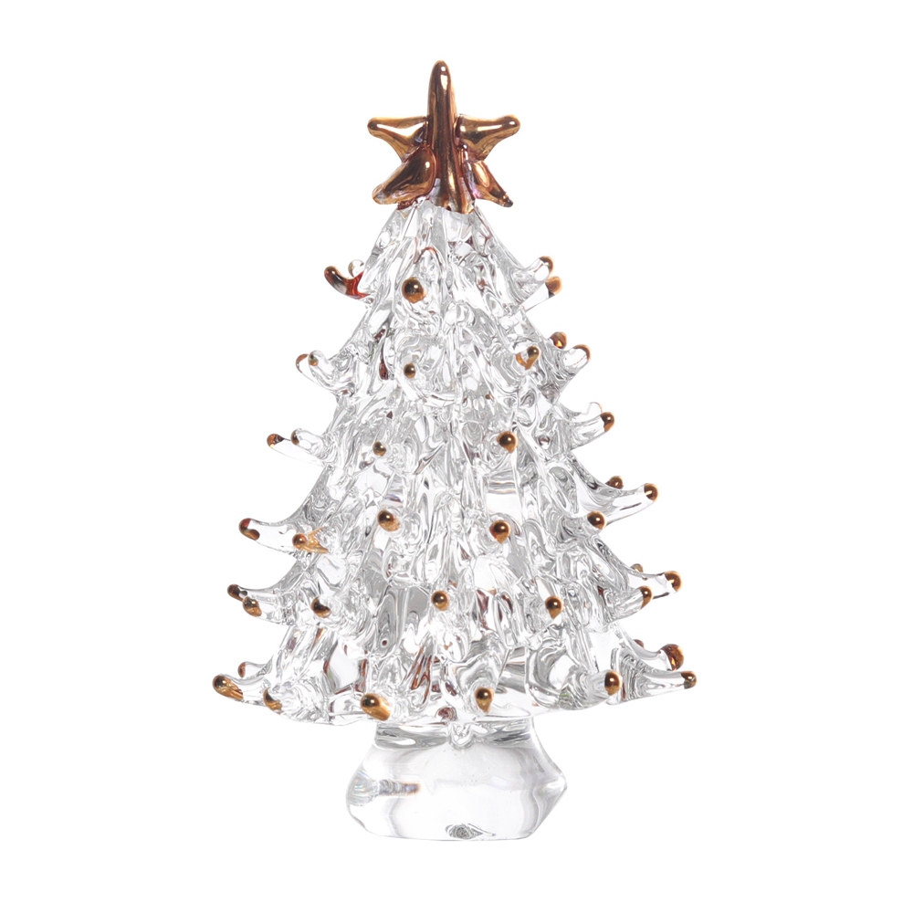 2Pcs Crystal Christmas Tree Fi - Paper Weight Crystal recension och pris